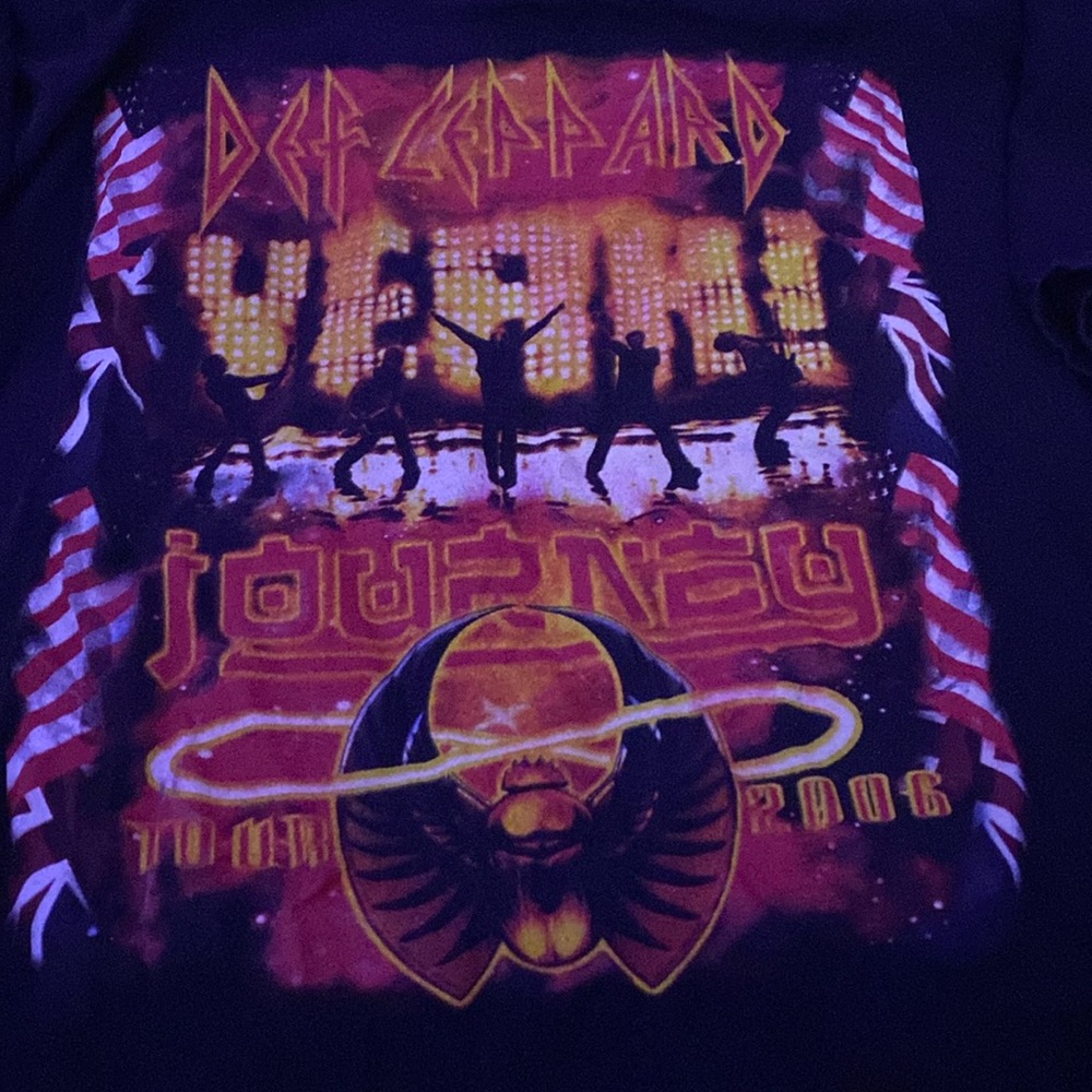 Def Leppard and Journey tour shirt